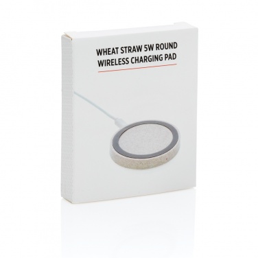 Logo trade meened foto: Wheat Straw 5W ümmargune juhtmevaba laadimisalus