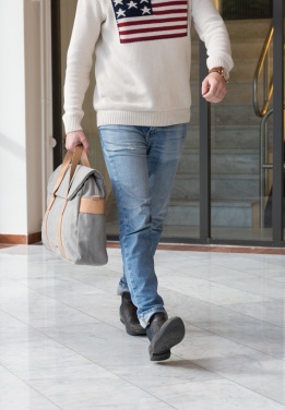 Logo trade meene pilt: Lõuendist sülearvutikott PVC-vaba