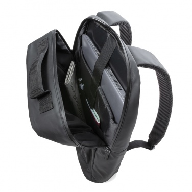 Logo trade reklaamkingitused foto: Moodne must 15,6-tolline sülearvuti seljakott PVC-vaba