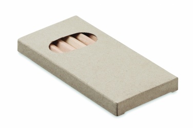 Logotrade ärikingid pilt: Karbis 6 värvilist pliiatsit