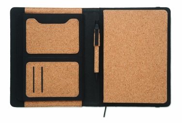 Logo trade reklaamkingitused foto: A5 märkmik-mapp korgist