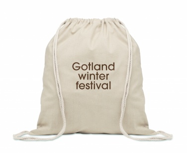 Logo trade ärikingituse pilt: Taaskasutatud puuvillast nööriga kott