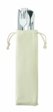 Logotrade ärikingi foto: Roostevabast terasest söögiriistade komplekt