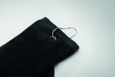 Logotrade reklaamkingid pilt: Puuvillane golfirätik riidepuuga