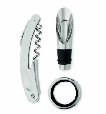 Logotrade firmakingi foto: Pudelikujuline veinikomplekt