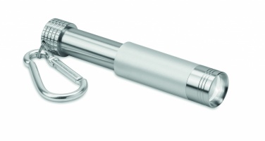 Logotrade reklaamtoote foto: Alumiinium/ABS LED võtmehoidja Aizkraukle