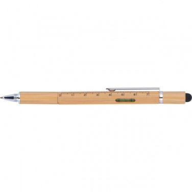 Logo trade reklaamtooted foto: 6in1 multifunktsionaalne pastapliiats COIMBRA