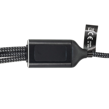 Logotrade reklaamtoote foto: Kolm ühes kaabel valgustatud logoga Pierre Cardin