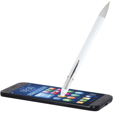 Logo trade ärikingituse pilt: Hõbedase viimistlusega Kish pastapliiats (sinine tint)