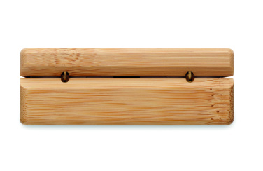 Logotrade ärikingi foto: OREBAM TWS kõrvaklapid bambusest ümbrises