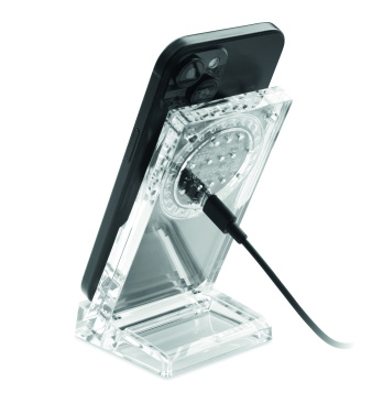 Logo trade firmakingi pilt: CRYL akrüülist juhtmevaba laadija 15W