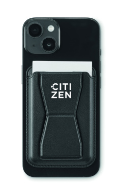 Logotrade reklaamtoote foto: LEAMAG magnetiline PU kaardihoidja