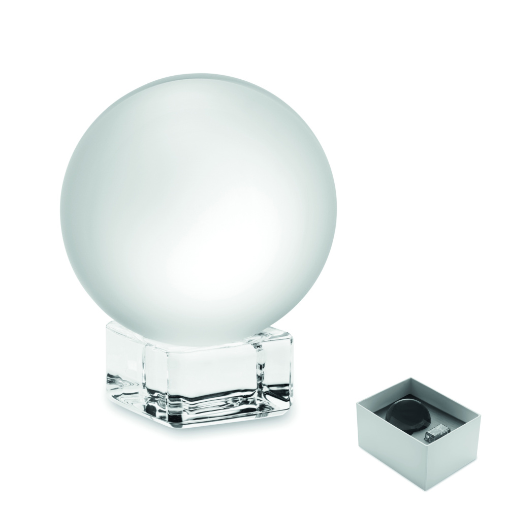 Logo trade firmakingitused foto: Klaasist ümmargune auhind