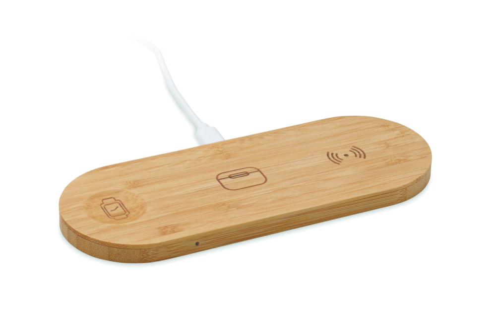 Logo trade ärikingituse pilt: 3-ühes 15W juhtmevaba laadija RECPAD