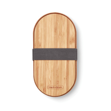 Logotrade ärikingituse foto: Black+Blum roostevabast terasest toidukarp