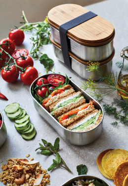 Logotrade reklaamkingituse foto: Black+Blum roostevabast terasest toidukarp