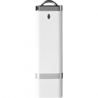 Logo trade mainoslahja ja liikelahja tuotekuva: Flat-USB-muistitikku, 4 Gt