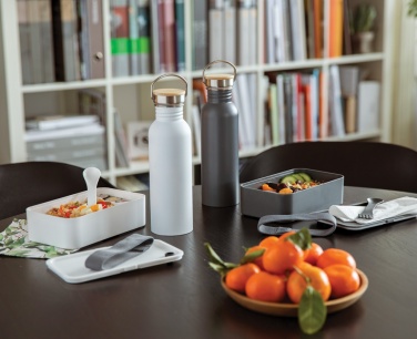 Logo trade liikelahjat mainoslahjat kuva: PP eväslaatikko sporkilla