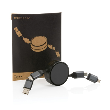 Logotrade liikelahja mainoslahja kuva: Terra 6-in-1 johto RCS kierrätysalumiinista