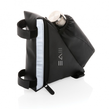 Logotrade mainoslahjat ja liikelahjat tuotekuva: PU laukku pullonpidikkeellä pyörän runkoon