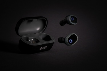 Logo trade liikelahjat mainoslahjat kuva: Swiss Peak TWS -nappikuulokkeet