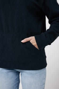 Logotrade liikelahjat mainoslahjat tuotekuva: Iqoniq Trivor mikrofleece huppari r-polyesteristä