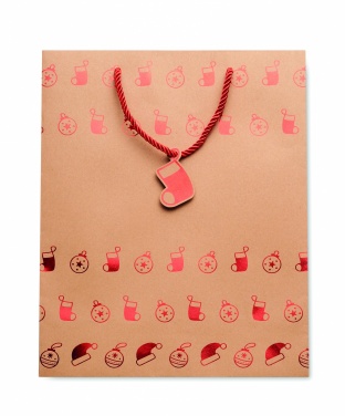 Logo trade liikelahja mainoslahja tuotekuva: Lahjapaperipussi