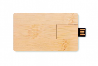 Logotrade mainostuote tuotekuva: Bambu USB
