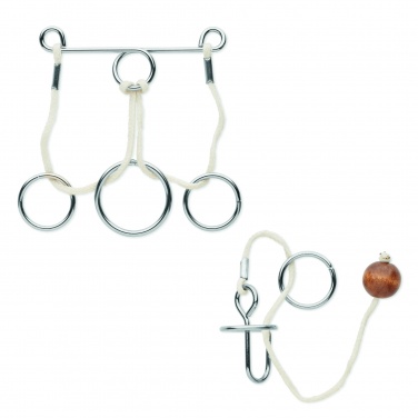 Logotrade liikelahjat kuva: 2 metallista pulmapeliä