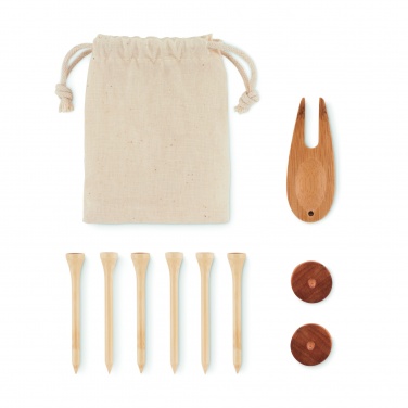 Logo trade mainostuote kuva: Bambu golfsetti