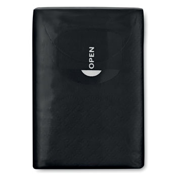 Logo trade liikelahjat mainoslahjat kuva: Nenäliina