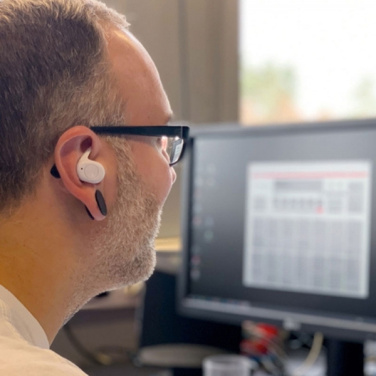 Logotrade mainostuote tuotekuva: In-ear kuulokkeet WARSAW