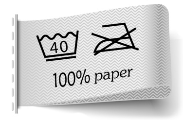Logotrade liikelahjat mainoslahjat tuotekuva: Wash Paper-pussi 950106