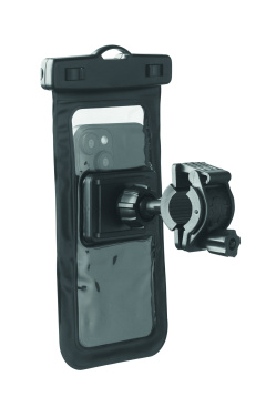 Logo trade mainoslahja ja liikelahja tuotekuva: Pyörän mobiilitelinekotelo PVC:tä