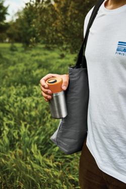 Logo trade mainostuote kuva: Musta+Blum-eristetty matkamuki ruostumatonta terästä