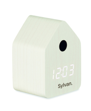 Logotrade mainoslahjat ja liikelahjat tuotekuva: MDF-käkiherätyskello