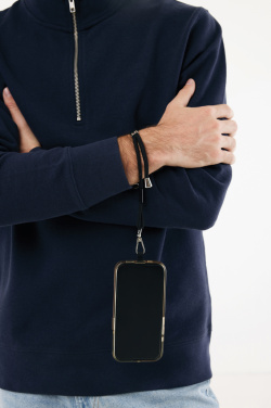 Logotrade mainoslahjat ja liikelahjat tuotekuva: CarryLoop RCS -säädettävä puhelinrannehihna, kierrätetty PET