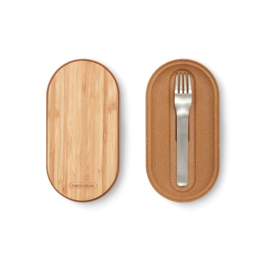 Logotrade mainoslahjat kuva: Black+Blum teräksestä valmistettu kaksiosainen eväsrasia