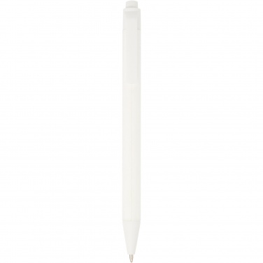 Лого трейд бизнес-подарки фото: Одноцветная шариковая ручка Chartik из переработанной бумаги с матовой отделкой