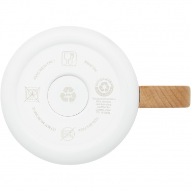 Логотрейд pекламные продукты картинка: Кружка Bjorn объемом 360 мл из переработанной нержавеющей стали, сертифицированной по стандарту RCS, с медной вакуумной изоля