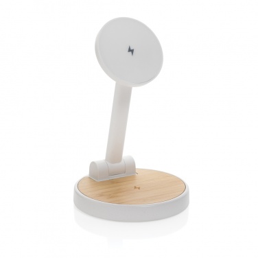 Лого трейд pекламные подарки фото: Ontario RCS rplastic 15W магнитная зарядка 2 в 1 подставка