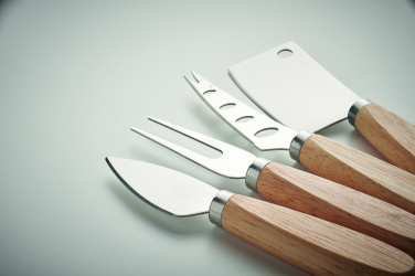Логотрейд бизнес-подарки картинка: Set of 4 cheese knives