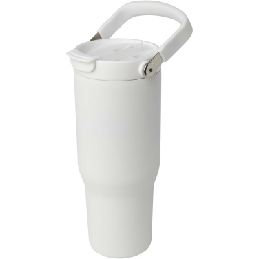 Лого трейд pекламные продукты фото: Термостакан Bronx объемом 900 мл из меди и переработанной нержавеющей стали, сертифицированной по стандарту RCS, с вакуумной изоляцией и крышкой с двойной функцией