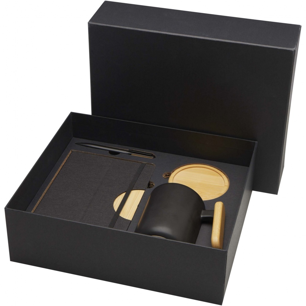 Logotrade profilreklam bild: Laura presentförpackning med A5-anteckningsbok