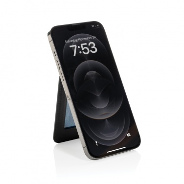 Logotrade presentreklam bild: Magstand RCS återvunnen PU magnetisk telefonplånbok med stat